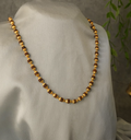 Gold Plated Rudraksha Necklace