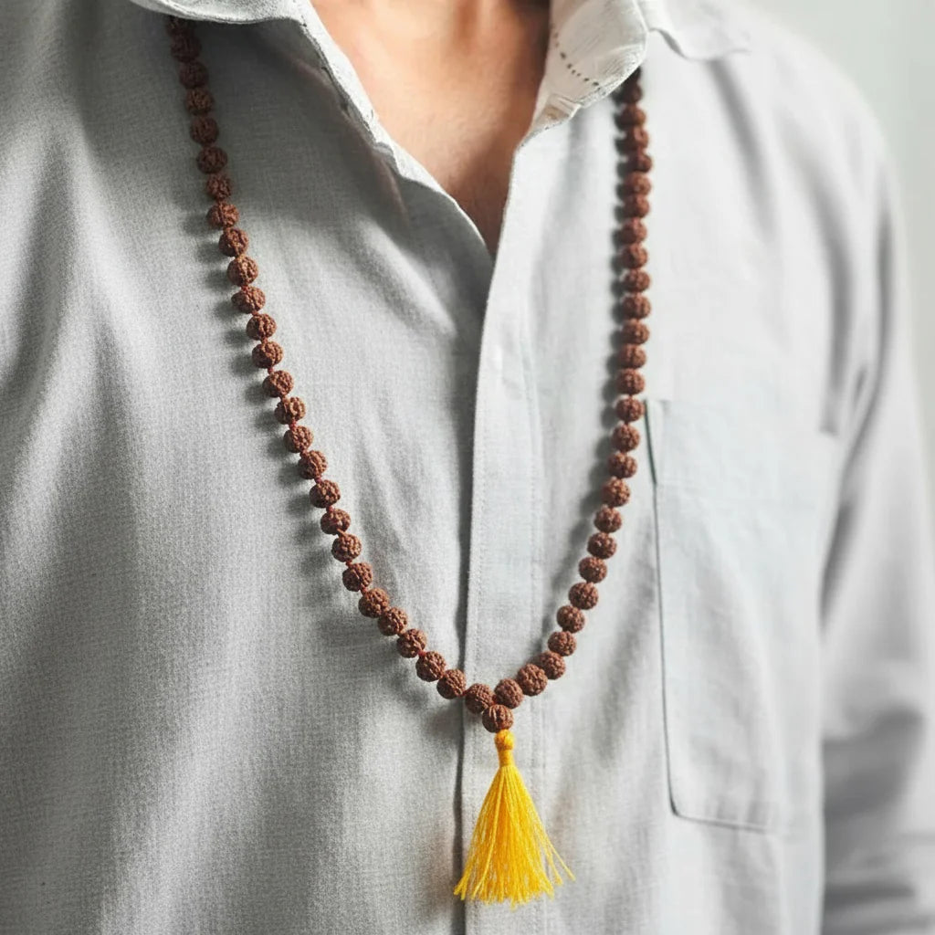 Minimal Rudraksha Mala