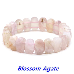 Metal Color Blossom Agate