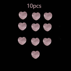 Color Rose Quartz 10pcs