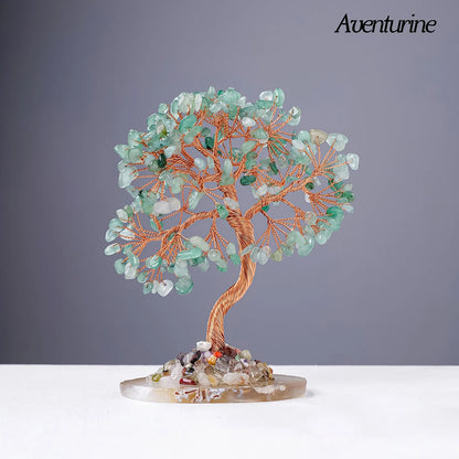 1PC Natural Crystal Irregular Agate Plate Base Macadam Large Size Tree Copper Wire Hand Woven Household Supplies Decoration